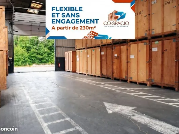 Terrain industriel 747 m²