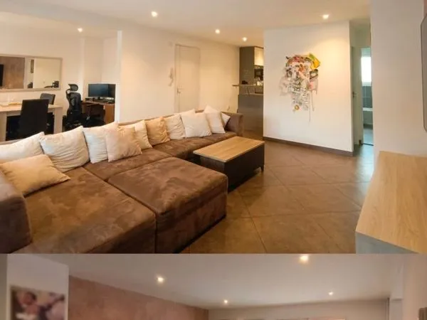 Appartement lumineux traversant sans vis à vis