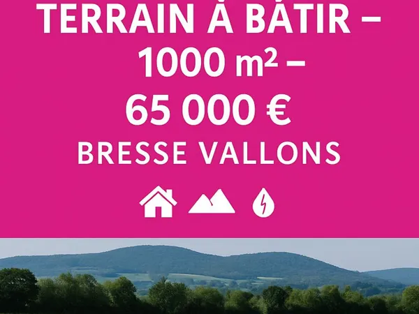 Terrain 1012 m²