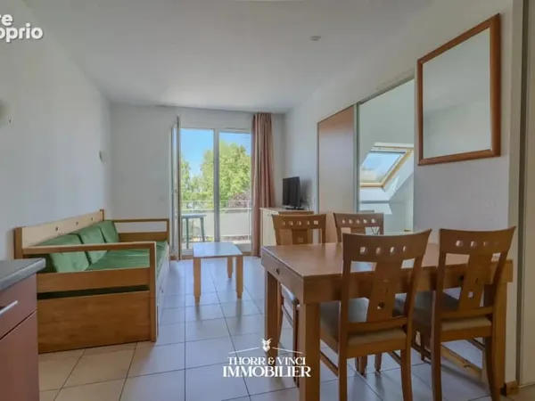 Appartement 2 pièces Meublé - 32m2 - Résidence Sécurisée avec Piscine - Mooslargue