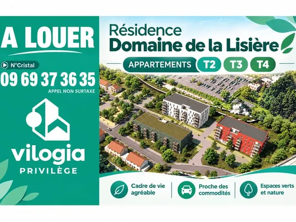Appartement 2 pièces 50 m²