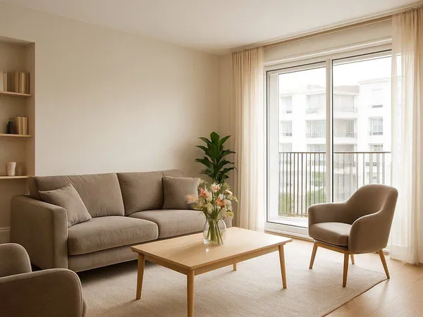 Appartement 3 pièces 62 m²