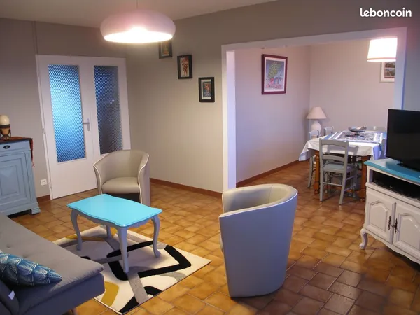 A louer appartement meublé ou vide de 70 m² à 750
