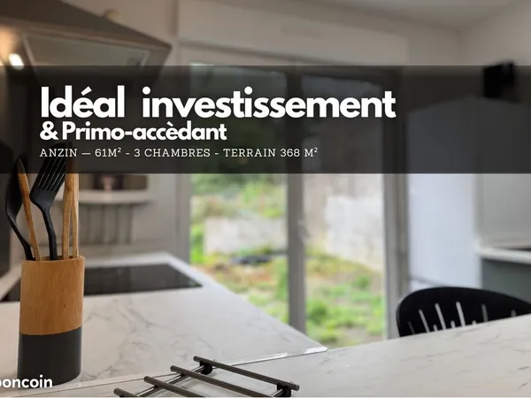 Maison de ville 5 pièces 61 m²