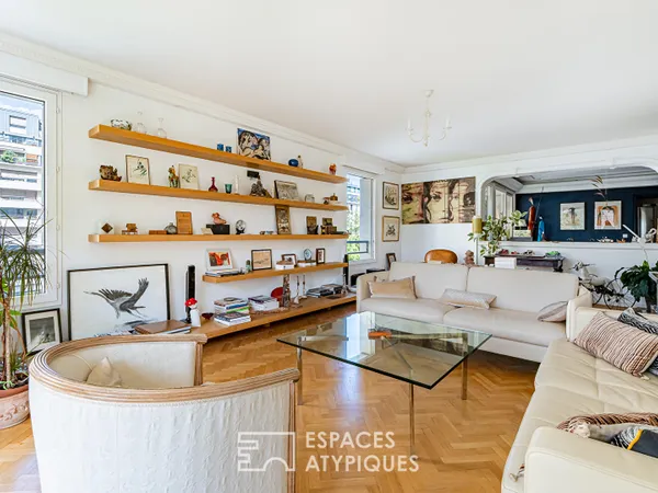 Les Passages - Appartement familiale avec espaces extérieurs.