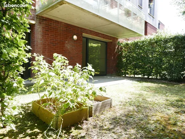 Appartement Sainghin en Mélantois 46m² avec jardin et terasse