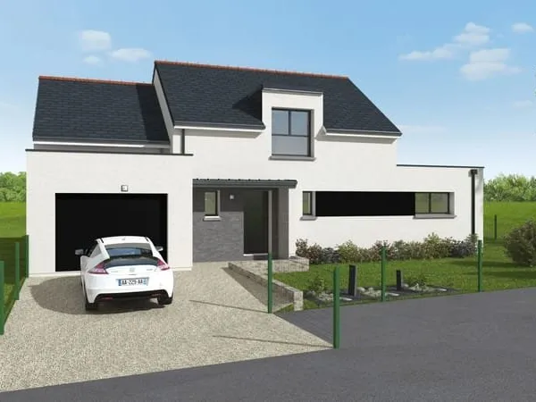 Projet de construction d'une maison 120 m² avec terrain à BRECE (35)