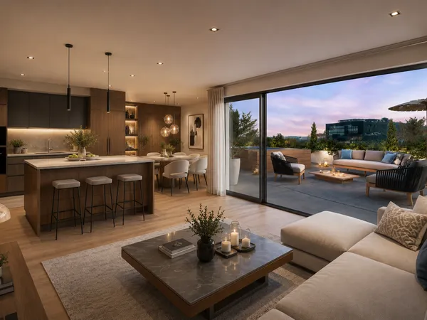 MONTPELLIER - EXCEPTIONNEL 4 PIECES EN DERNIER ETAGE AVEC SOLARIUM ET PISCINE ! LIVRAISON IMMEDIATE