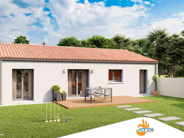 Terrain + maison 95 m²