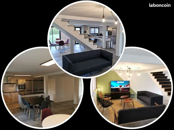 Colocation en maison d'habitation entièrement rénovée et équipée Rue de Vezin / Villejean