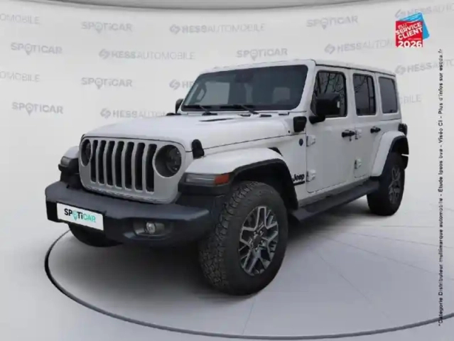 Jeep Wrangler unlimited 2.0 t 380ch 4xe 80th anniversary command-trac