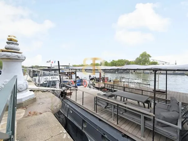 Péniche 3 pièces 45 m²