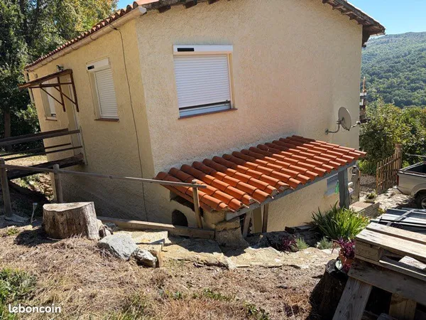 Maison bien exposée sans vis à vis