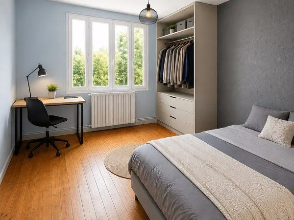 Chambre meublée en colocation - Appoigny (89) - 450