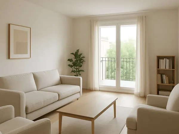 Appartement 3 pièces 65 m²