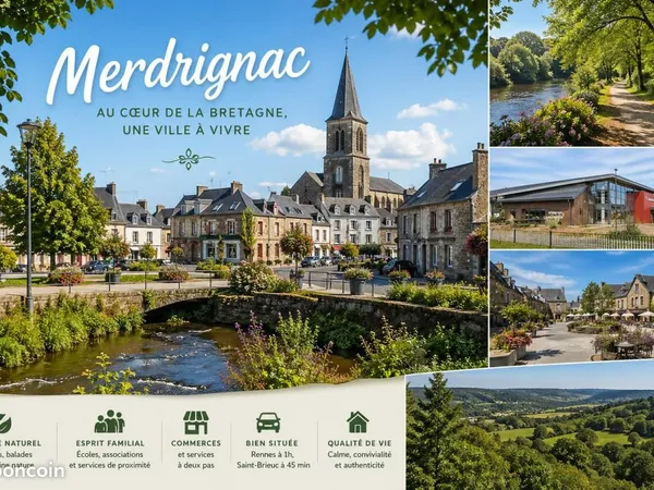 Terrain 466 m² Merdrignac