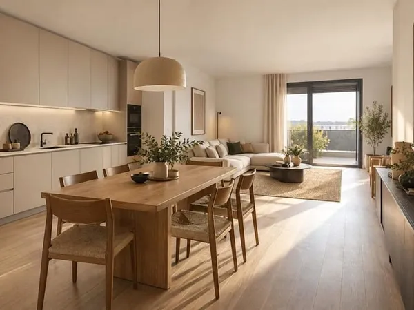 5E ÉTAGE  BALCON SUD  PARKING INCLUS  GRANDE PIÈCE DE VIE