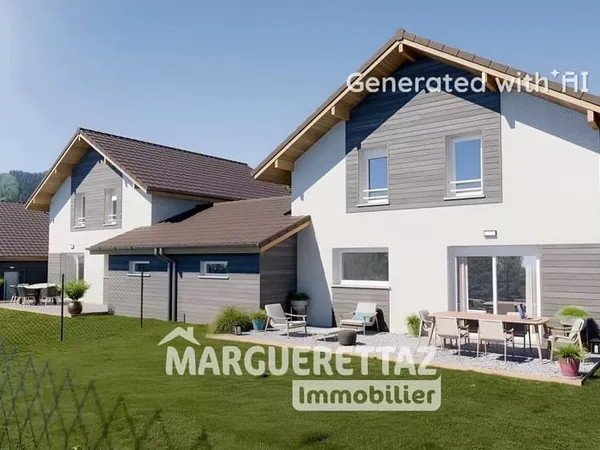 Lumineuse villa moderne et confortable avec jardin clôturé