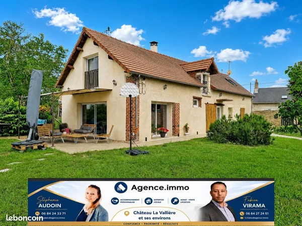 Maison 4 pièces 130 m² Villiers-au-Bouin
