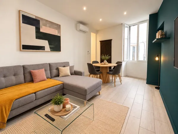 VIEUX-BASTIA - APPARTEMENT T3/T4 EN DUPLEX DE 70 m² ENTIÈREMENT RÉNOVÉ