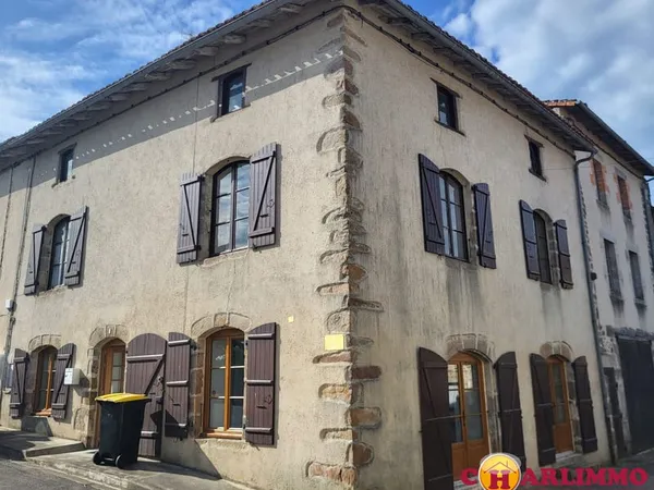 Maison de village avec grange et jardin