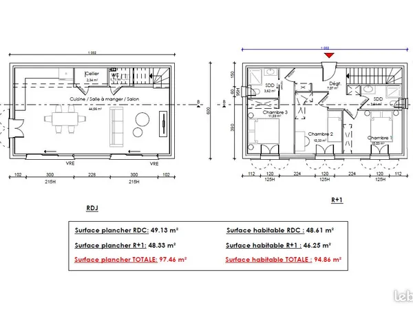 TERRAIN À VENDRE - SAINT-MARTIN-DU-VAR Lot A - avec permis de construire accordé et purgé