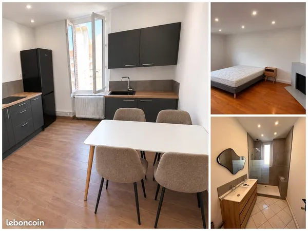 Colocation 4 chambres — 93 m² meublé — Bourg-en-Bresse - Hypercentre