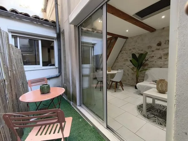 Appartement duplex T3 avec balcon - proche gare