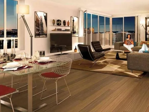 Studio 2 pièces 43 m²
