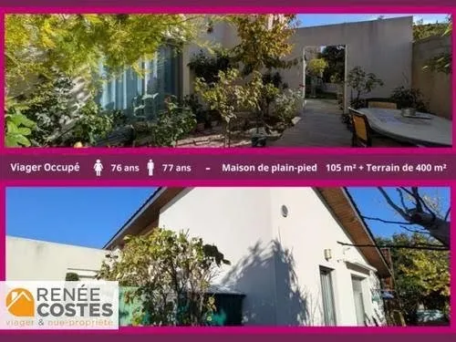 Viager 4 pièces 105 m²