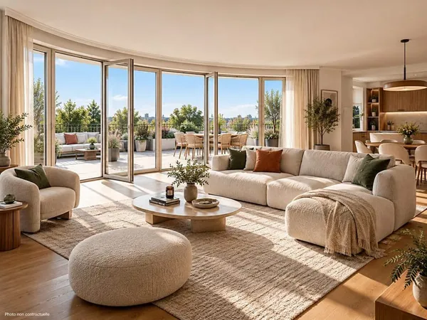 Appartement T5 - nue-propriété à Saint Cloud