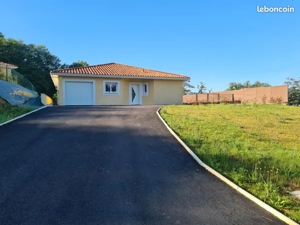 Maison 135m2, avec garage et jardin clos