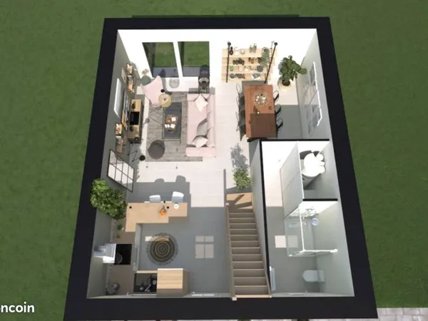 Pavillon 4 pièces 76 m²