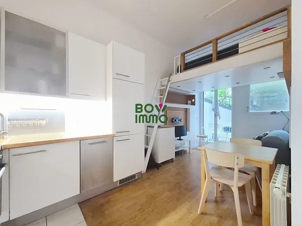 Studio meublé à louer - Bail code civil - Rue Pixérécourt Paris 20