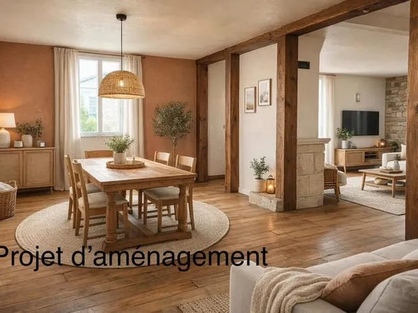 Maison familiale à rénover -125m2 - 4 chambres