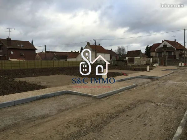 Terrain 292 m² Moisenay
