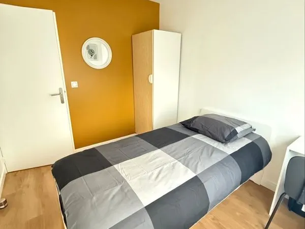 Chambre meublée à louer 490 euros - Évry-Courcouronnes - Quartier Le Canal