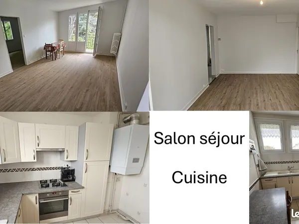 Appartement - 5 pièces - 84.5 m2 - 37000 Tours - Beaujardin