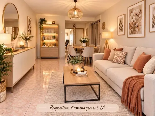 Appartement 3 pièces 64 m²