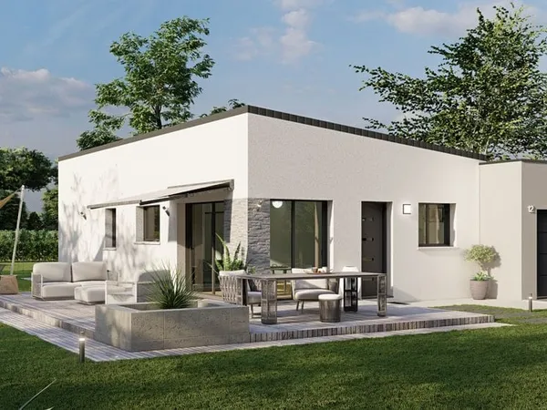 Terrain + maison 78 m²