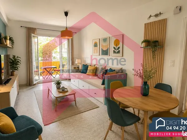 Appartement 3 pièces 55 m²
