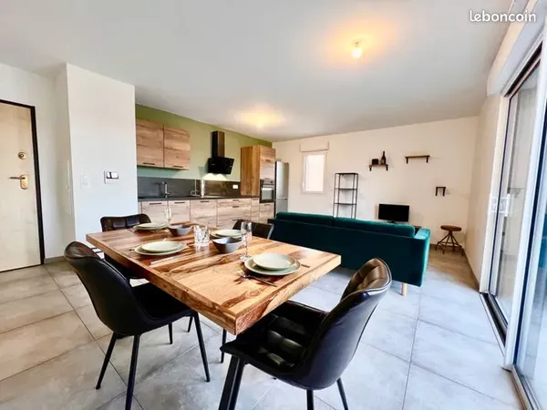 ​Coup de coeur : T2 lumineux de 49m² avec terrasse et garage sécurisé