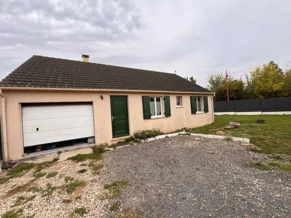 Maison de plain-pied 3 chambres au Thil