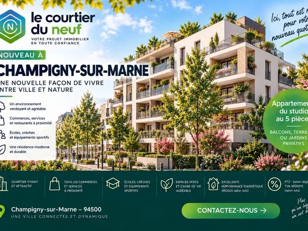 Appartement 3 pièces 61 m²