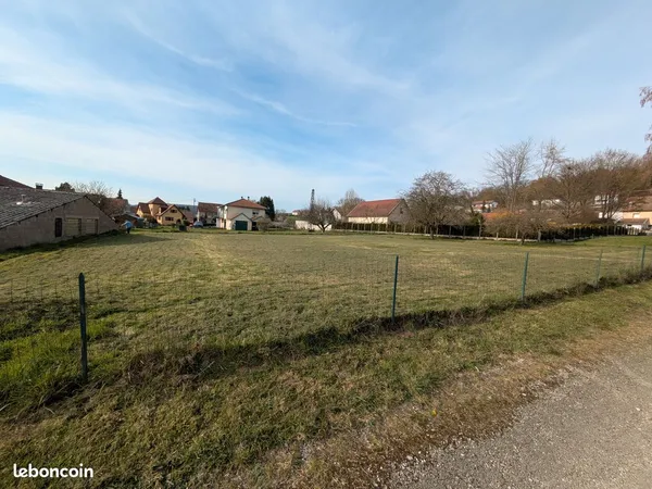 Vente terrain de construction
