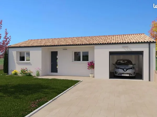 Projet de construction d'une maison 88.89 m² avec terrain à SAINT-URBAIN (85)