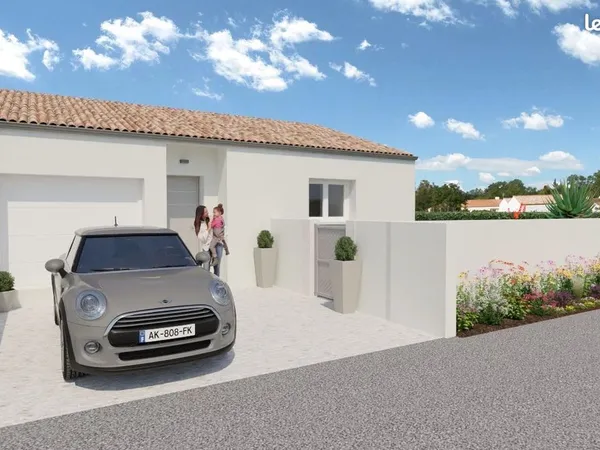 Projet de construction d'une maison 65 m² avec terrain à BIGNAY (17)