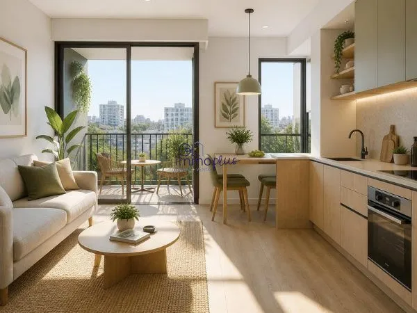 Appartement 2 pièces 38 m²
