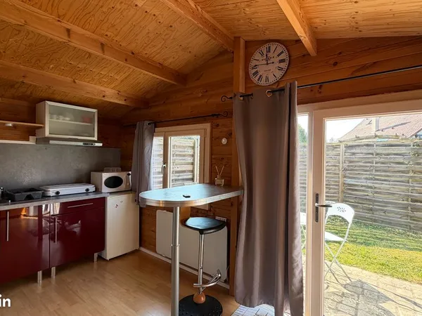 CHALET MEUBLÉ 18 m² AVEC TERRASSE
