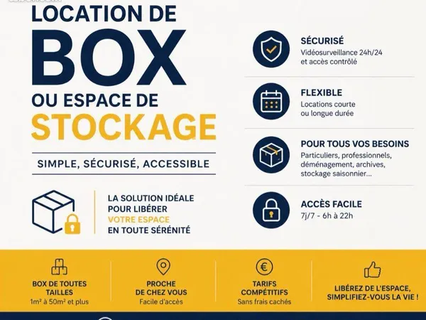 Location espace de stockage